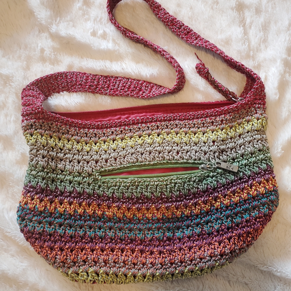 The Sak Colorful Chrochet Purse
